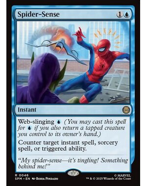 Magic: The Gathering Spider-Sense (046) Lightly Played Foil