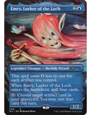 Magic: The Gathering Emry, Lurker of the Loch (2019) Lightly Played