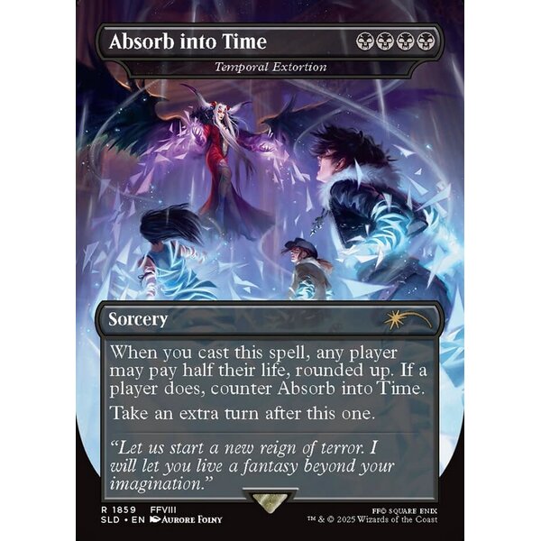 Magic: The Gathering Absorb into Time - Temporal Extortion (1859) Lightly Played