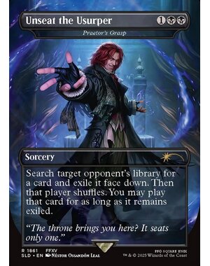 Magic: The Gathering Unseat the Usurper - Praetor's Grasp (1861) Lightly Played
