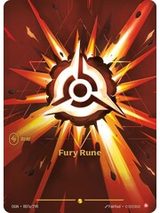 UVS Games Fury Rune (Alternate Art) (007a) Near MInt