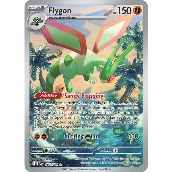 Pokemon Flygon (101) Lightly Played