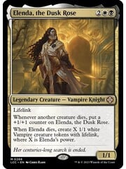 Magic: The Gathering Elenda, the Dusk Rose (268) Lightly Played