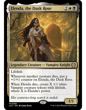 Magic: The Gathering Elenda, the Dusk Rose (268) Lightly Played