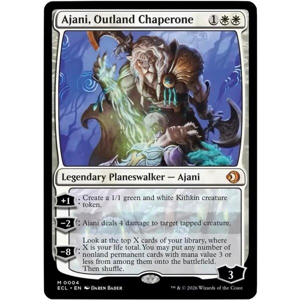 Magic: The Gathering Ajani, Outland Chaperone (004) Lightly Played