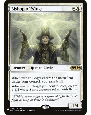 Magic: The Gathering Bishop of Wings (008) Lightly Played