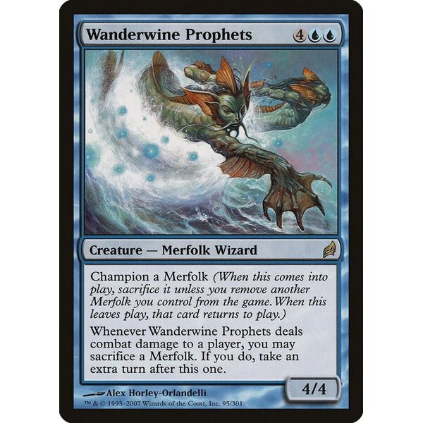 Magic: The Gathering Wanderwine Prophets (095) Damaged