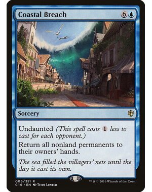 Magic: The Gathering Coastal Breach (006) Lightly Played