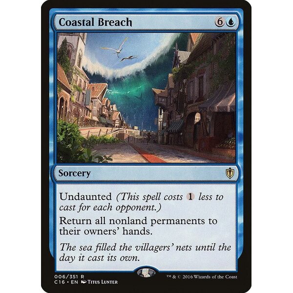 Magic: The Gathering Coastal Breach (006) Lightly Played