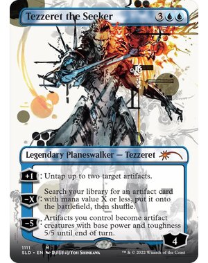 Magic: The Gathering Tezzeret the Seeker (1111) Near Mint Foil