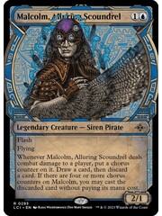 Magic: The Gathering Malcolm, Alluring Scoundrel (Showcase) (293) Lightly Played