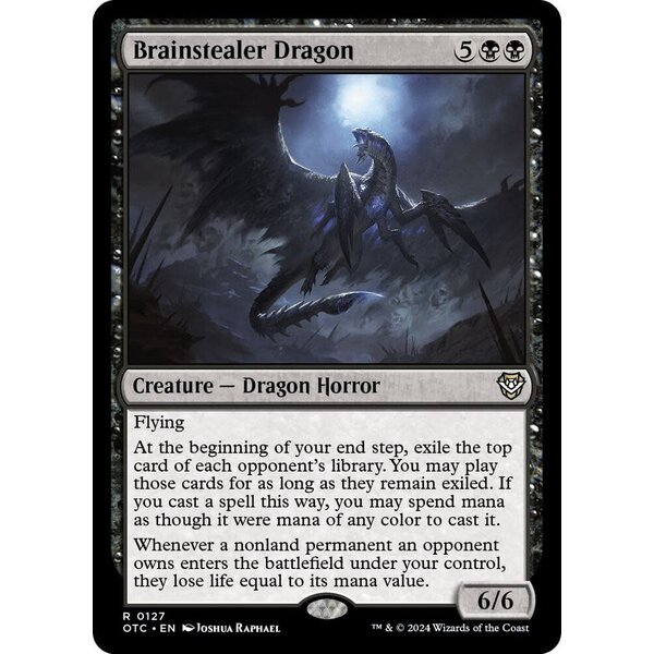 Magic: The Gathering Brainstealer Dragon (127) Lightly Played