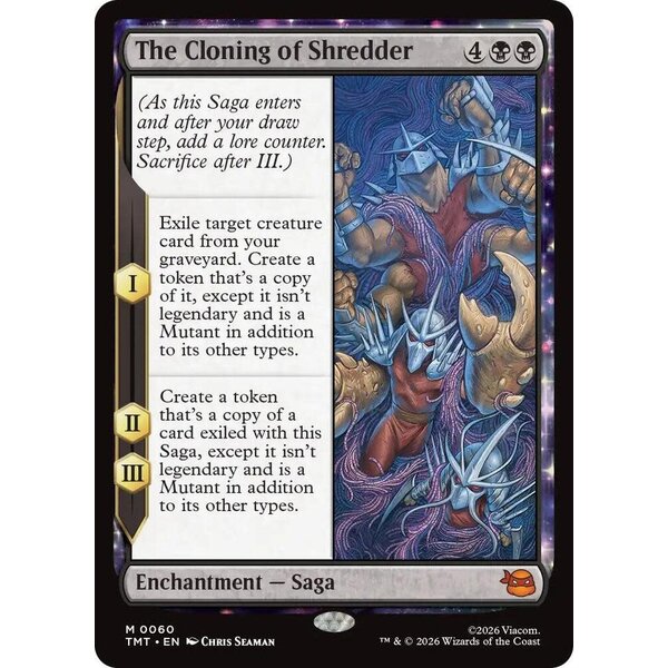 Magic: The Gathering The Cloning of Shredder (060) Lightly Played