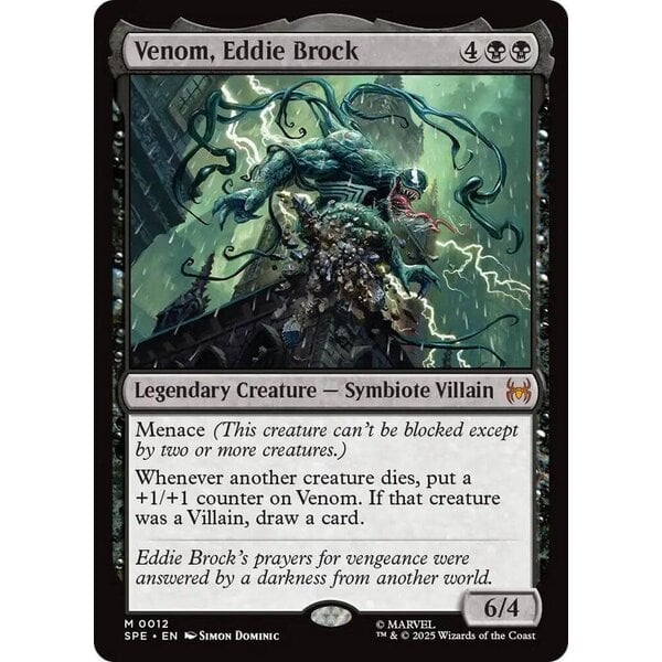 Magic: The Gathering Venom, Eddie Brock (012) Lightly Played