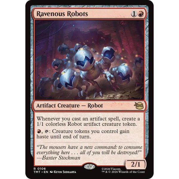 Magic: The Gathering Ravenous Robots (106) Lightly Played