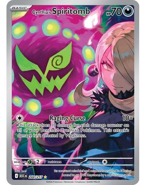Pokemon Cynthia's Spiritomb (244) Lightly Played Holofoil