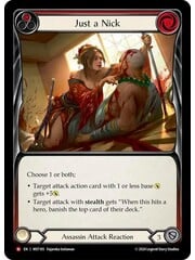 Flesh and Blood Just a Nick (105) Lightly Played