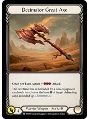 Flesh and Blood Decimator Great Axe (205) Lightly Played