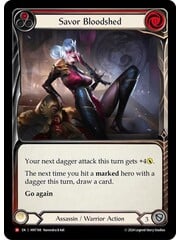 Flesh and Blood Savor Bloodsheed (198) Lightly Played Rainbow Foil