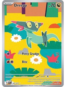 Pokemon Dreepy (247) Lightly Played Holofoil