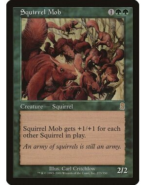 Magic: The Gathering Squirrel Mob (273) Lightly Played