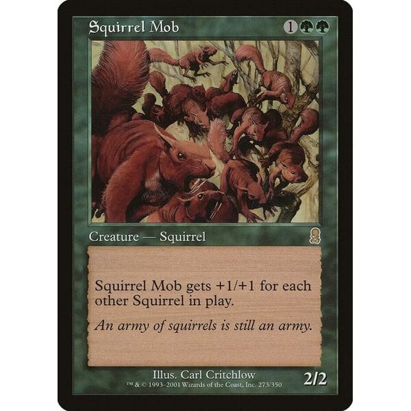 Magic: The Gathering Squirrel Mob (273) Lightly Played