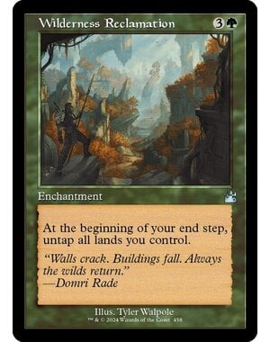 Magic: The Gathering Wilderness Reclamation (Retro Frame) (458) Lightly Played
