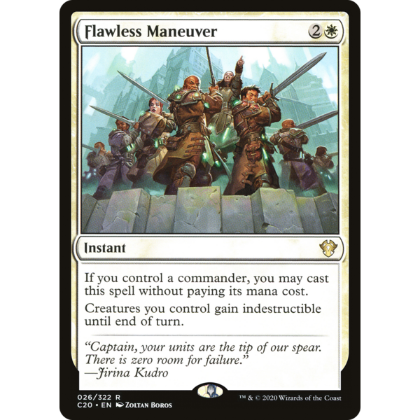 Magic: The Gathering Flawless Maneuver (026) Lightly Played