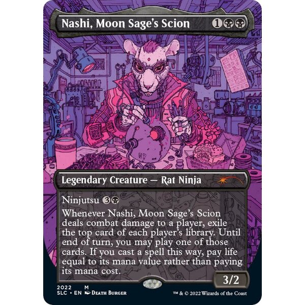 Magic: The Gathering Nashi, Moon Sage's Scion (2022) Lightly Played