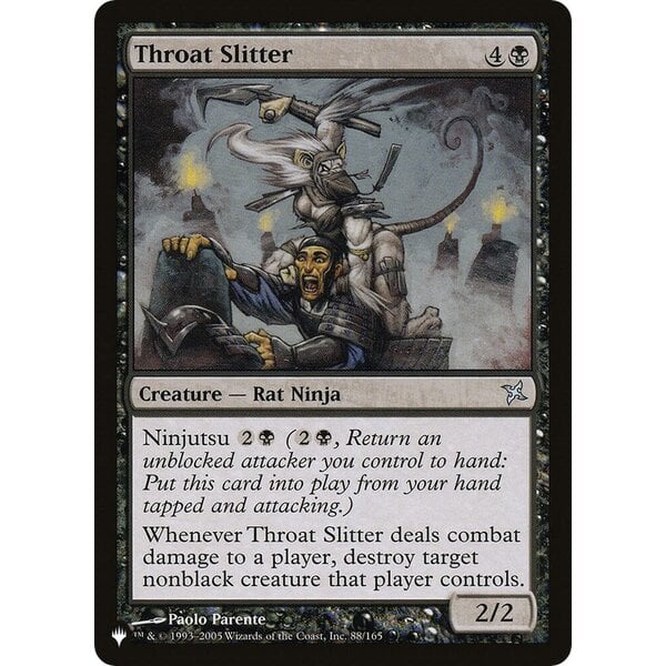 Magic: The Gathering Throat Slitter (088) Lightly Played