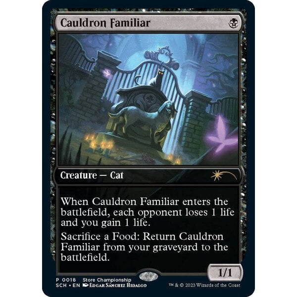 Magic: The Gathering Cauldron Familiar (018) Lightly Played