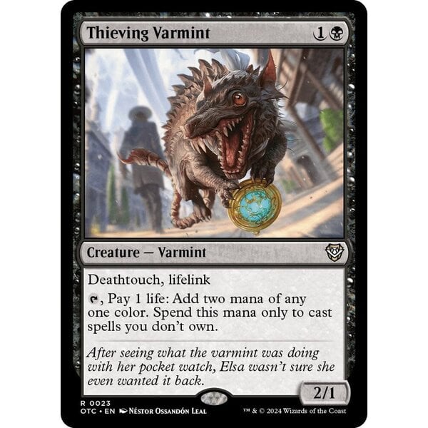 Magic: The Gathering Thieving Varmint (023) Lightly Played