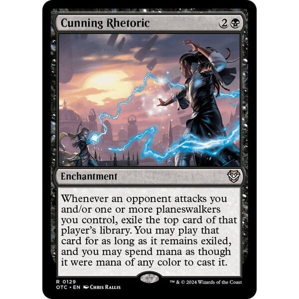 Magic: The Gathering Cunning Rhetoric (129) Lightly Played