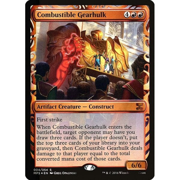 Magic: The Gathering Combustible Gearhulk (004) Near Mint Foil
