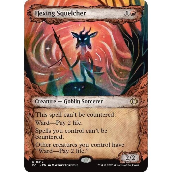 Magic: The Gathering Hexing Squelcher (Showcase) (317) Lightly Played