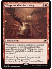 Magic: The Gathering Weapons Manufacturing (168) Lightly Played Foil