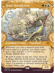 Magic: The Gathering Helga, Skittish Seer (Showcase) (332) Lightly Played