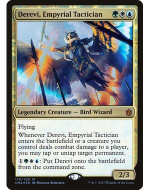 Magic: The Gathering Derevi, Empyrial Tactician (176) Lightly Played Foil