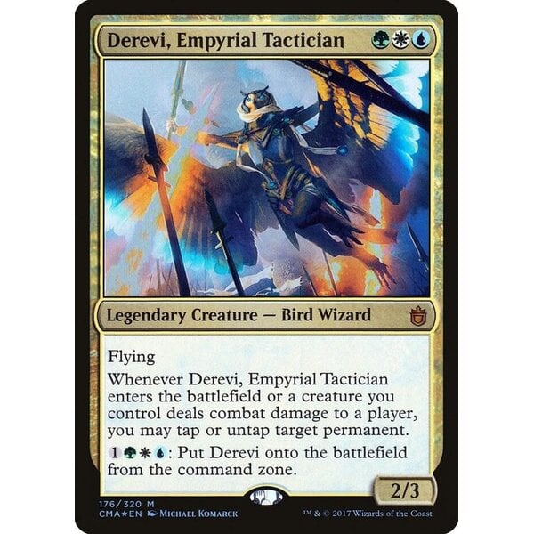 Magic: The Gathering Derevi, Empyrial Tactician (176) Lightly Played Foil