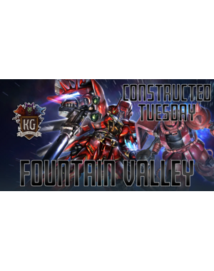 Bandai 4/21/26 Fountain Valley Gundam Constructed Tuesday 630 PM