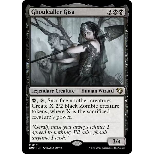 Magic: The Gathering Ghoulcaller Gisa (161) Lightly Played
