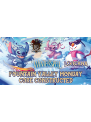 Disney Lorcana 4/20/26 Fountain Valley Lorcana Core Constructed Monday 630 PM