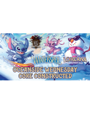 Disney Lorcana 4/29/26 Oceanside Lorcana Core Constructed Wednesday 6 PM