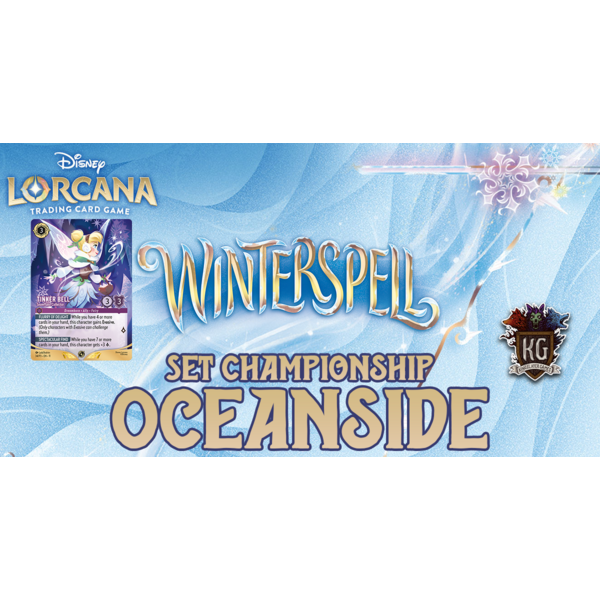 Disney Lorcana 4/25/26 Oceanside Lorcana Winterspell Set Championship Saturday 10 AM