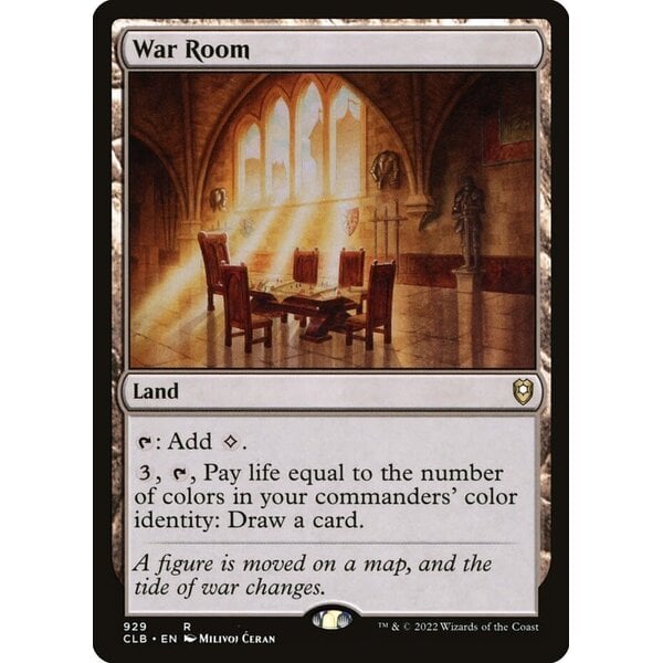 Magic: The Gathering War Room (929) Lightly Played
