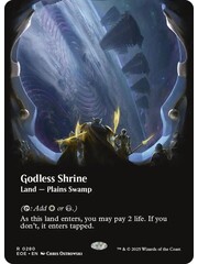 Magic: The Gathering Godless Shrine (Borderless) (280) Lightly Played