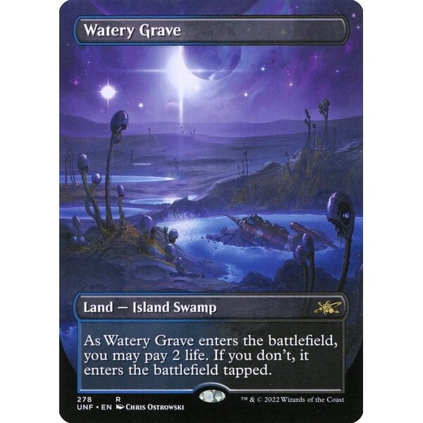Magic: The Gathering Watery Grave (Borderless) (278) Lightly Played