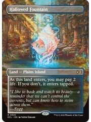 Magic: The Gathering Hallowed Fountain (Borderless) (347) Lightly Played