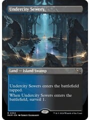 Magic: The Gathering Undercity  Sewers (Borderless) (332) Near Mint Foil
