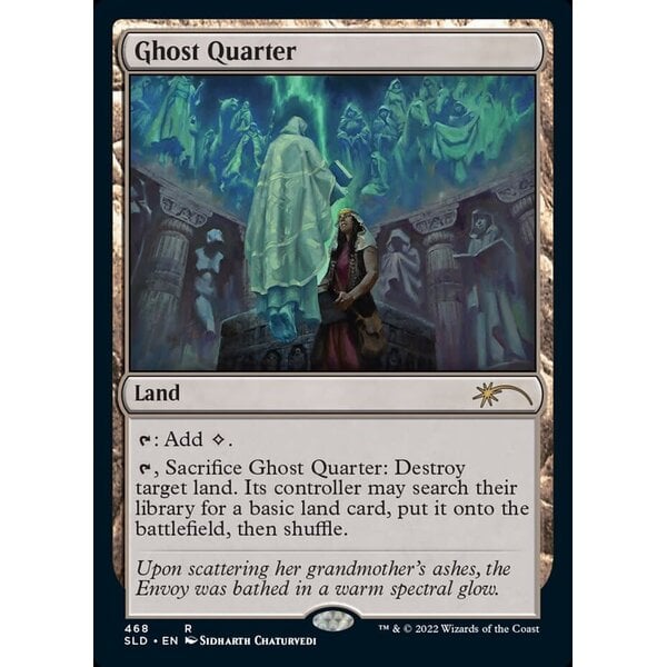 Magic: The Gathering Ghost Quarter (468) Lightly Played Foil